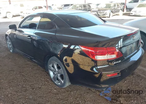 2010 Lexus Is 350C z USA, uszkodzony, nr VIN JTHFE2C27A2502898